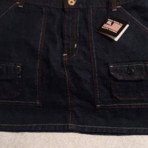 Ralph Lauren denim mini skirt